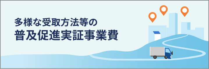 多様な受取方法等の普及促進実証事業費